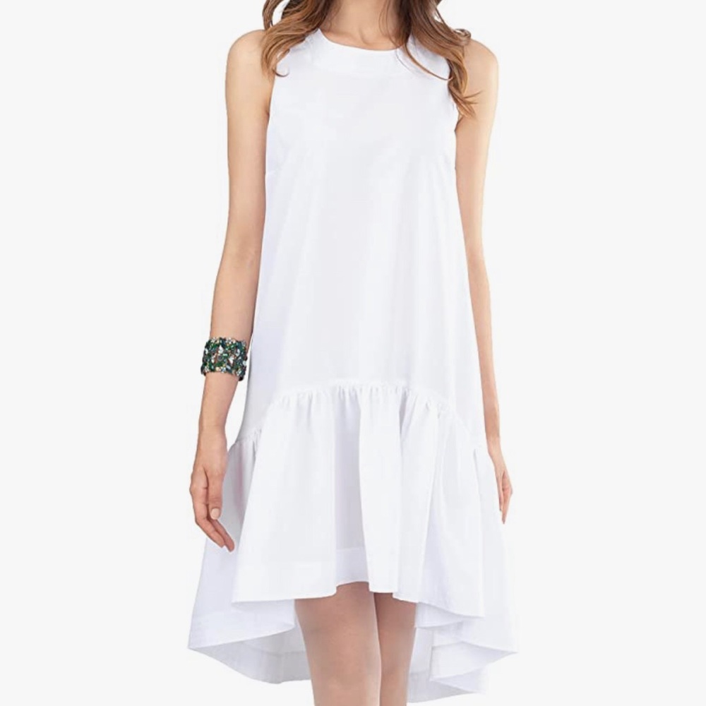 Womens Ruffle Dress - Picture 3 of 3